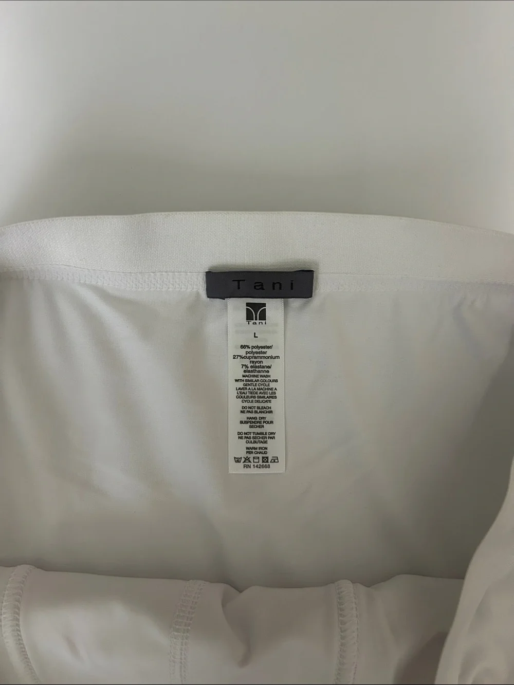 Men's Tani White Classic Briefs - Comfortable Support